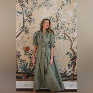 Parterre Charlotte Day Gown in Eaddy Print size 0 EUC